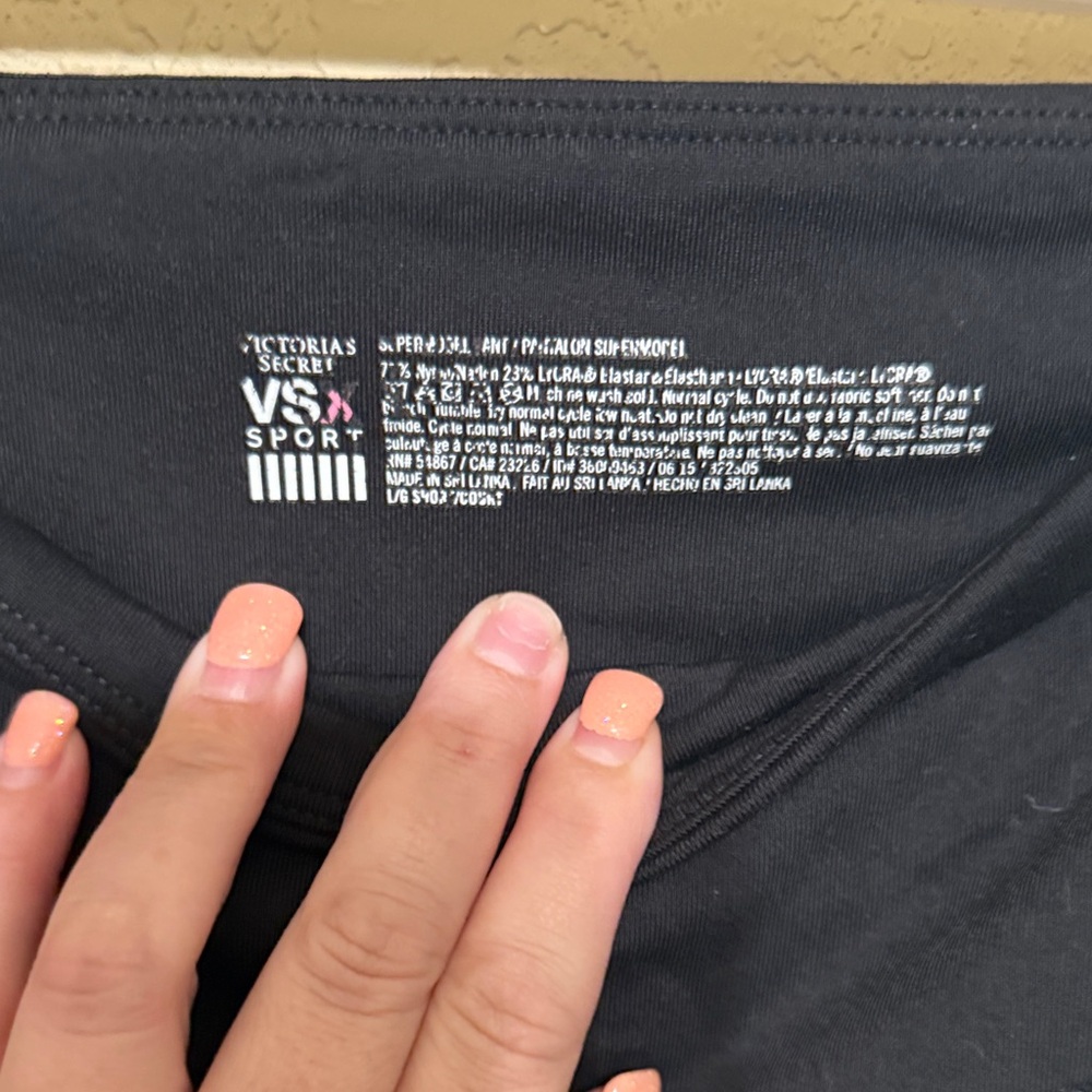 Victoria’s Secret Black Yoga Pants - Picture 2 of 4